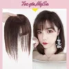 Tóc giả phủ hói 3D mái thưa siêu lưới giúp phủ hói đỉnh đầu cho nữ, có thể sử dụng nhiệt
