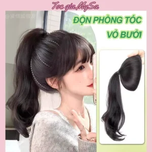 Độn phồng tóc vỏ bưởi giúp làm phồng chân tóc không lộ viền, tóc giả hộp sọ độn phồng tóc